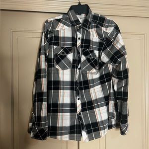 Reclaim athletics flannel only worn once men’s size M